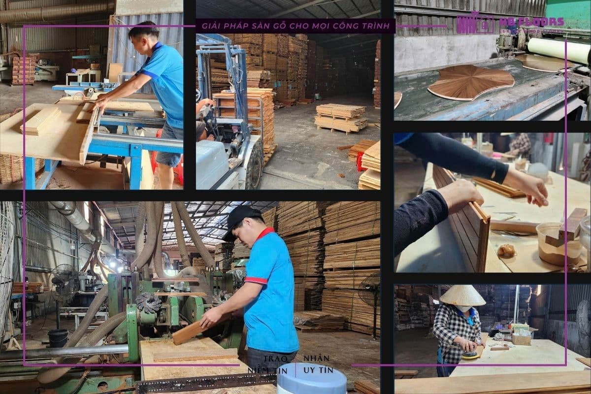Hình ảnh công xưởng sản xuất