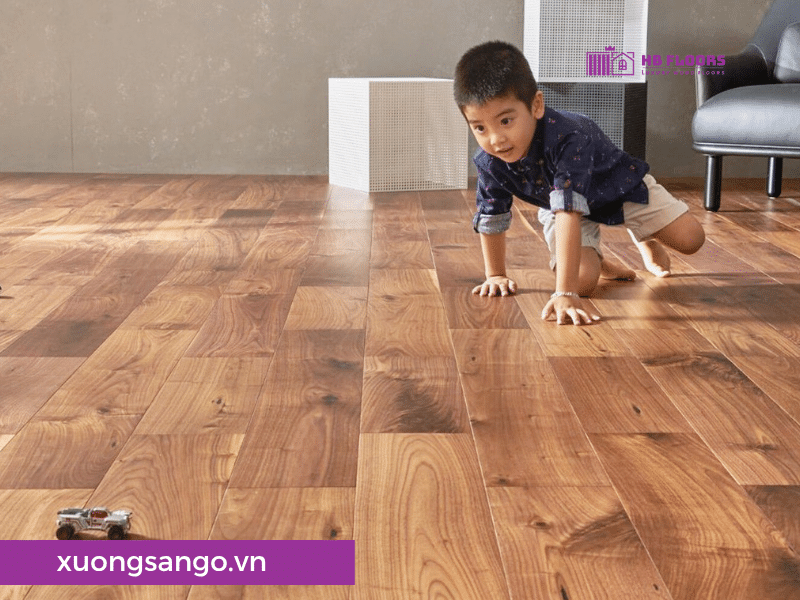 Đặc trưng nổi bật của sàn gỗ tự nhiên walnut