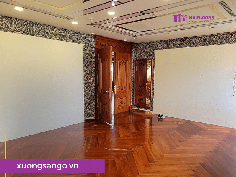 Sàn gỗ Gõ Đỏ Lào