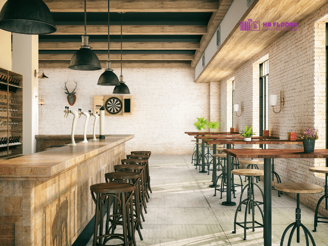 Phong cách Rustic - Xu hướng thiết kế nội thất quán cafe 2025