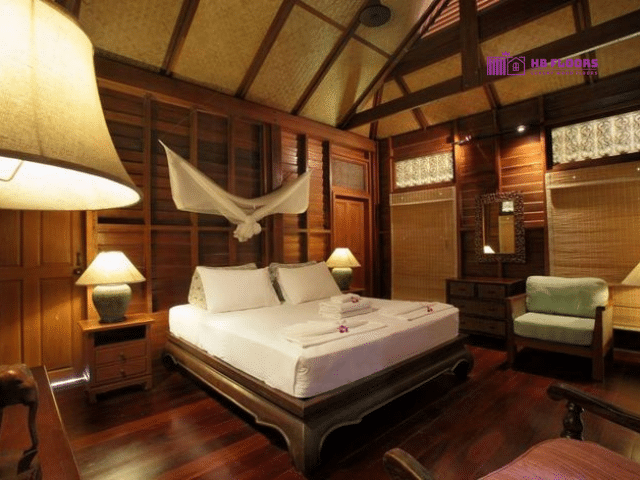 Sàn gỗ Chiu Liu tự nhiên cho khu nghỉ dưỡng