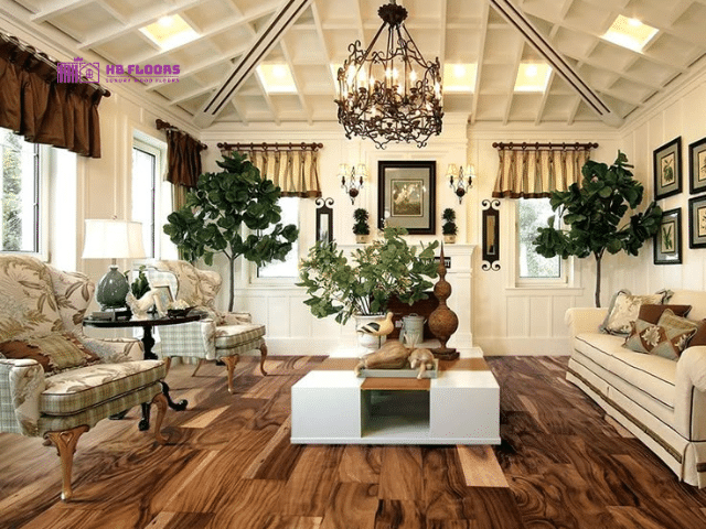 Sàn gỗ teak cho không gian nội thất cao cấp