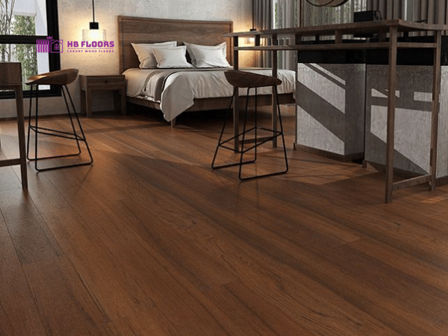 Sàn gỗ teak cho phòng nghỉ
