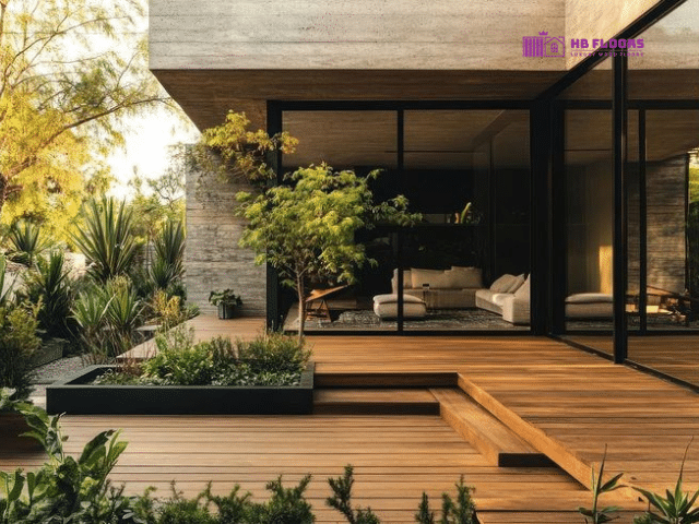 sàn gỗ ngoài trời là gì