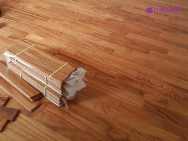 Sàn gỗ Gõ Đỏ tại Xưởng Sàn Gỗ Nhà Xinh