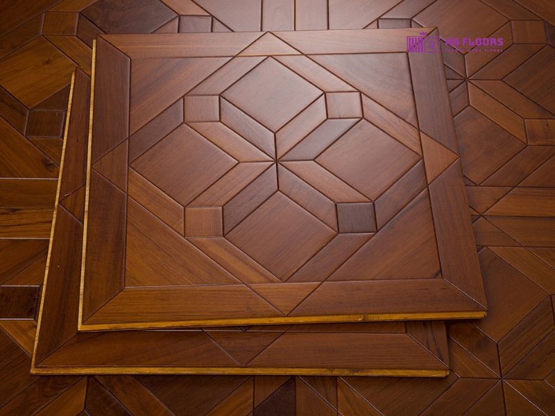 Mẫu sàn gỗ hoa văn cao cấp tại HB Flooring