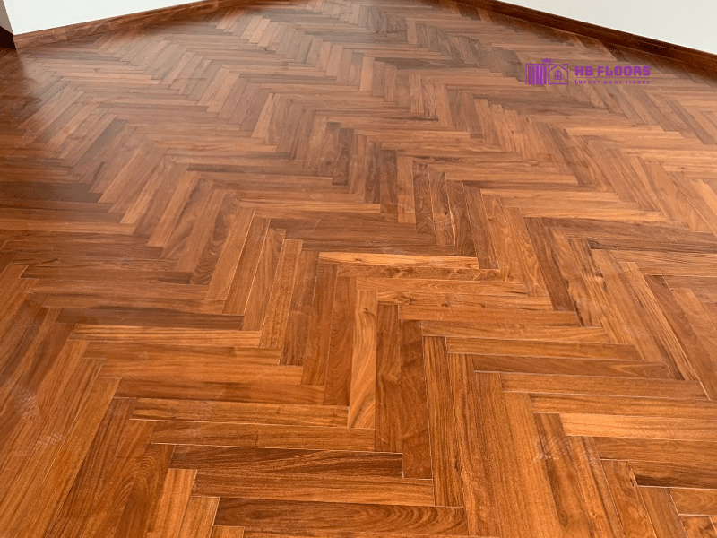 Sàn gỗ Căm xe xương cá – Bền chắc và cổ điển