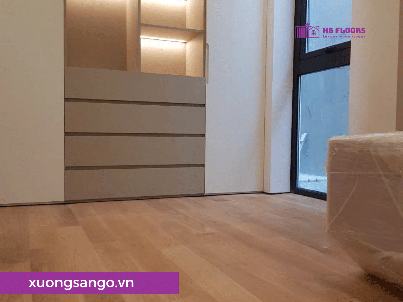 Thi công sàn gỗ tự nhiên tại Bình Chánh