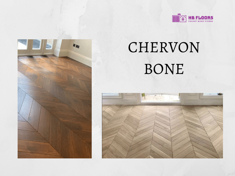 Sàn Gỗ Hoa Văn Cao Cấp Là Gì? 11 Mẫu Sàn Gỗ Hoa Văn Được Giới Kiến Trúc Sư Ưa Chuộng 10 Sàn gỗ hoa văn xương cá Chevron Bone