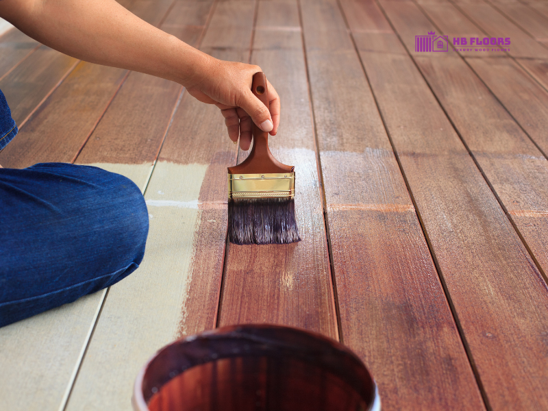 Sàn gỗ tự nhiên hoàn thiện sơn dầu